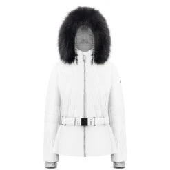 Veste De Ski Hybrid Poivre Blanc 1003 White Femme
