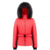 Veste De Ski Hybrid Poivre Blanc 1003 Embo Techno Red Femme