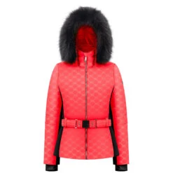 Veste De Ski Hybrid Poivre Blanc 1003 Embo Techno Red Femme