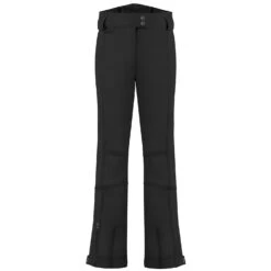 Pantalon De Ski Stretch Poivre Blanc 0820 Black Femme
