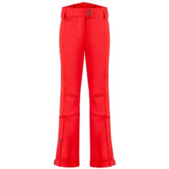 Pantalon De Ski Stretch Poivre Blanc 0820 Scarlet Red 8 Femme
