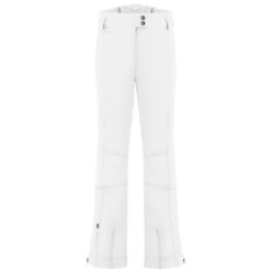 Pantalon De Ski Stretch Poivre Blanc 0820 White Femme
