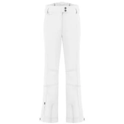 Pantalon De Ski Stretch Poivre Blanc 0820 Blanc Femme