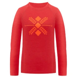 Sous Pull Merino Poivre Blanc 1840 Rhubarb 2 Femme