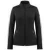 Stretch Fleece Jacket Poivre Blanc 1701 Black Femme