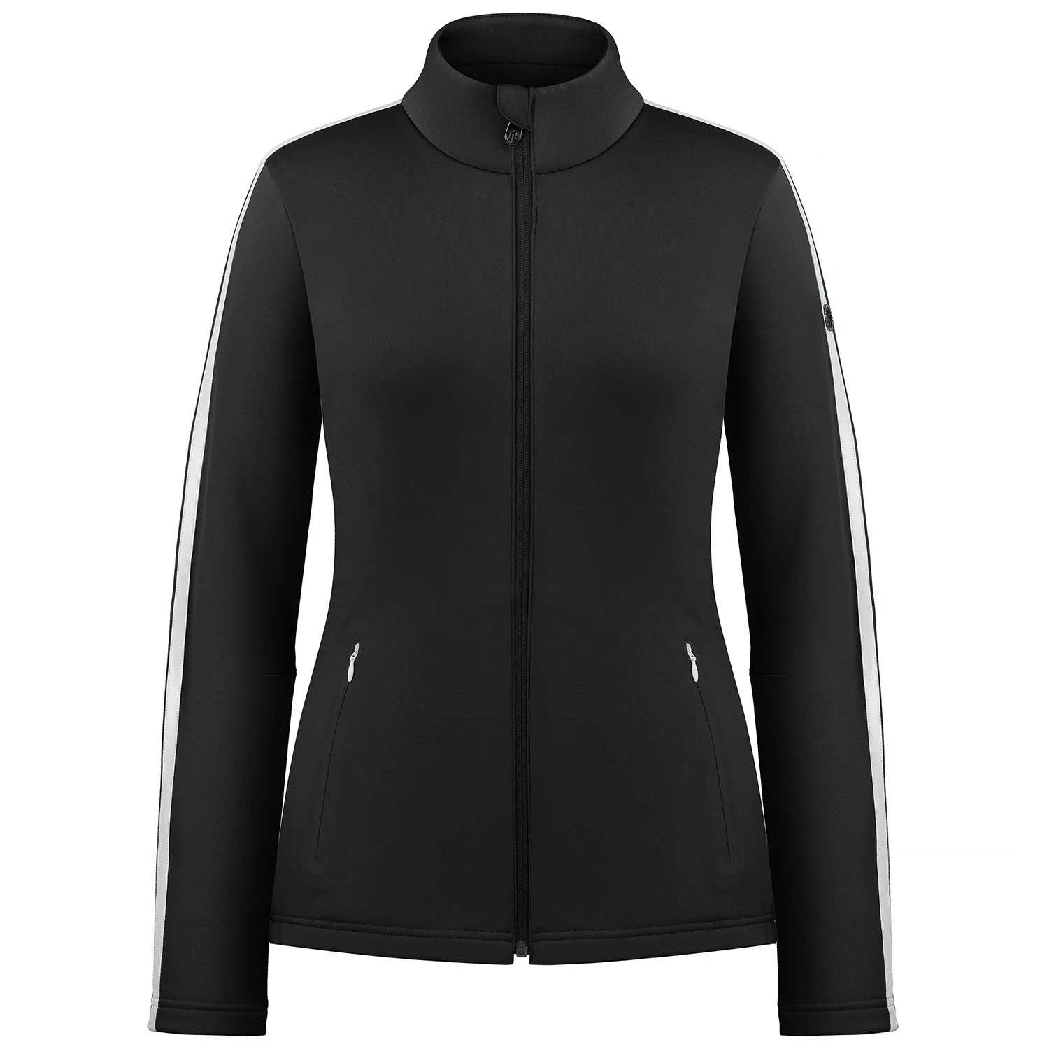 Stretch Fleece Jacket Poivre Blanc 1701 Black Femme 1 Stretch Fleece Jacket Poivre Blanc 1701 Black Femme