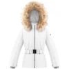 Veste De Ski Poivre Blanc 1003 White Fille
