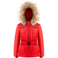 Veste De Ski Poivre Blanc 1005 Scarlet Red 8 Fille