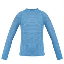 Sous Pull Merino Poivre Blanc 1840 Meteor Heather Stripe 2 Fille