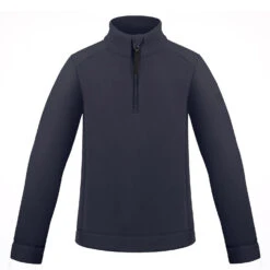 Polaire Micro Fleece Sweater Poivre Blanc 1550 Gothic Blue 6 Fille