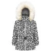 Veste Poivre Blanc 1005 Leopard White 2 Fille