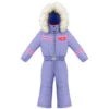 Combinaison De Ski Poivre Blanc 1030 Multico Peri Purple Fille