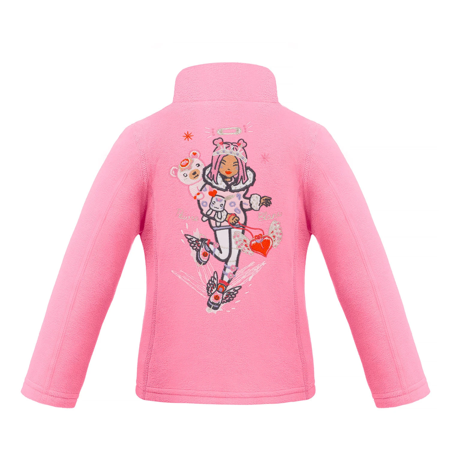 Veste Polaire Poivre Blanc 1500 Glory Pink Fille 2 Veste Polaire Poivre Blanc 1500 Glory Pink Fille – Image 2
