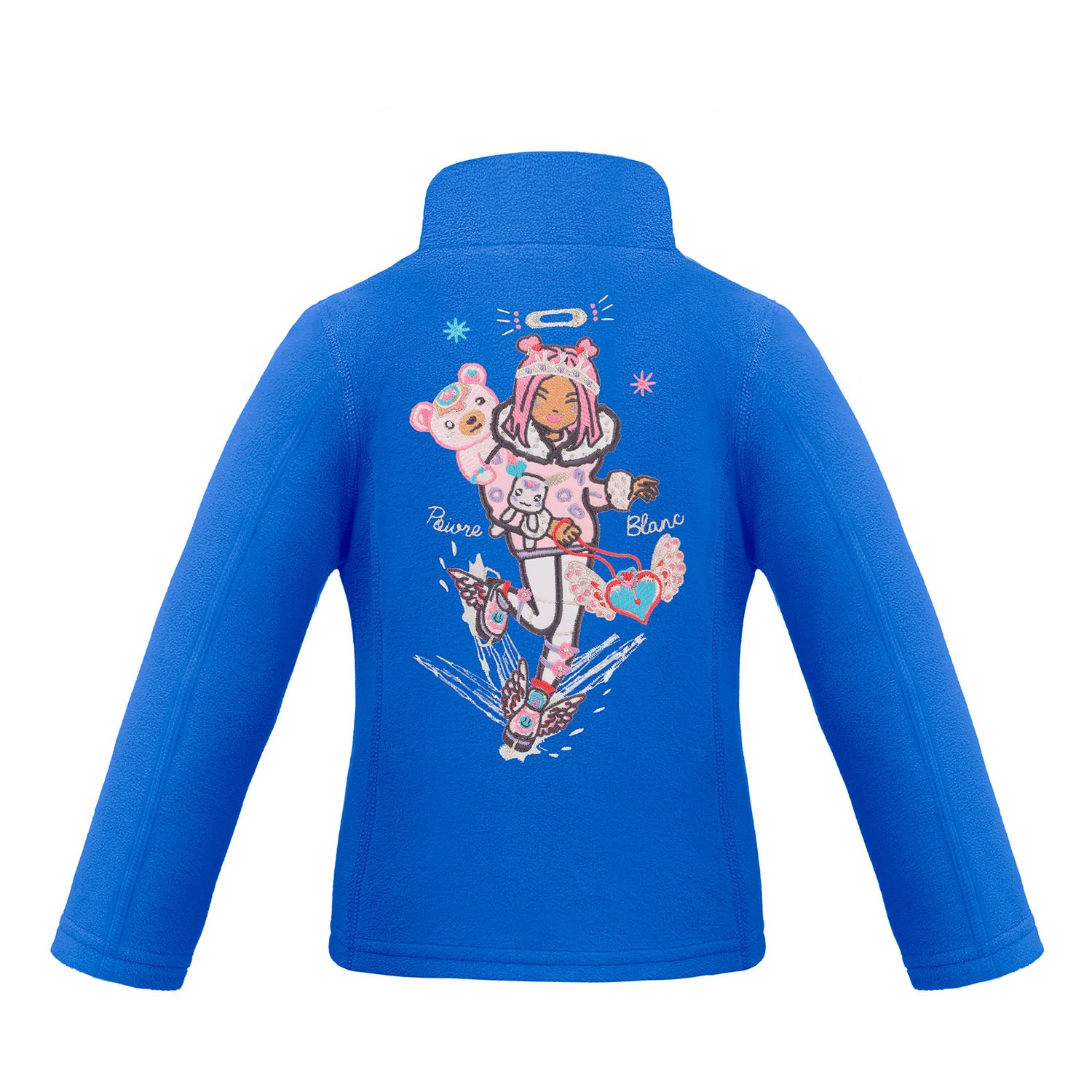 Veste Polaire Poivre Blanc 1500 King Blue 3 Fille 2 Veste Polaire Poivre Blanc 1500 King Blue 3 Fille – Image 2