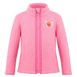 Veste Polaire Poivre Blanc 1500 Sherpa Glory Pink Fille