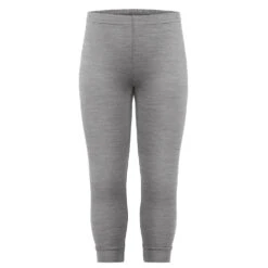 Sous Pantalon Merino Poivre Blanc 1820 Stone Grey Heather 2 Fille