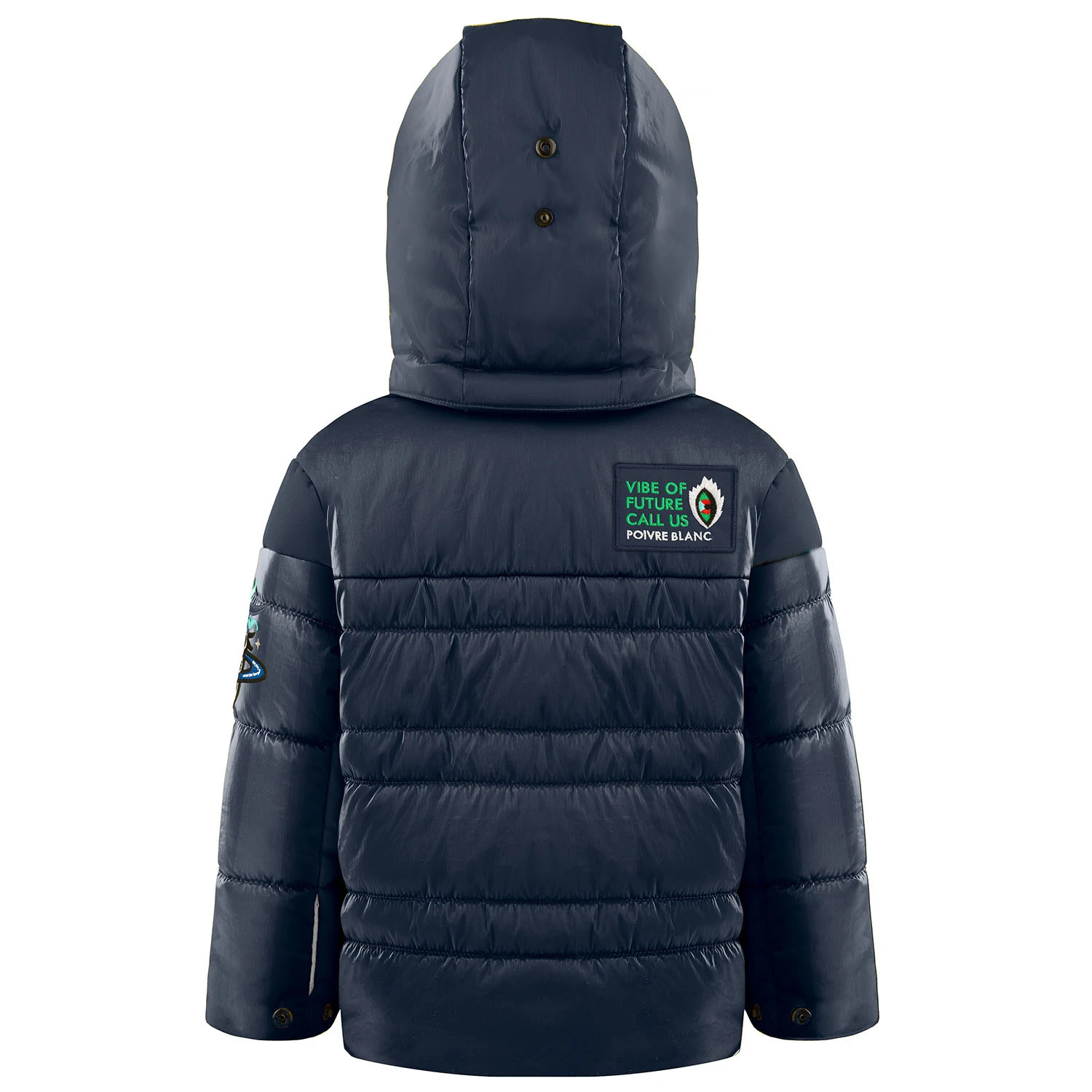 Veste De Ski Poivre Blanc 0903 Glow Gothic Blue Garçon 2 Veste De Ski Poivre Blanc 0903 Glow Gothic Blue Garçon – Image 2