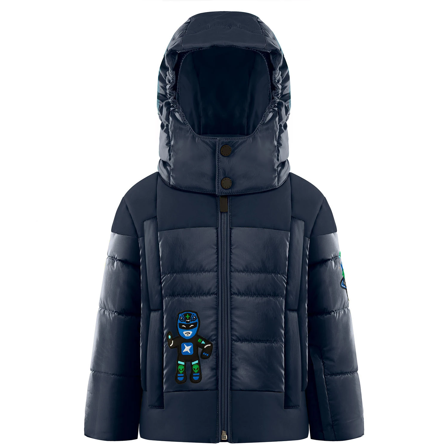 Veste De Ski Poivre Blanc 0903 Glow Gothic Blue Garçon 1 Veste De Ski Poivre Blanc 0903 Glow Gothic Blue Garçon