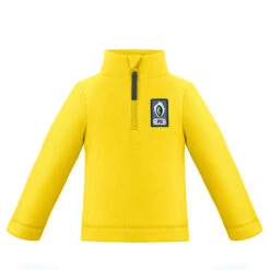 Pull Polaire Poivre Blanc 1550 Cyber Yellow Fille
