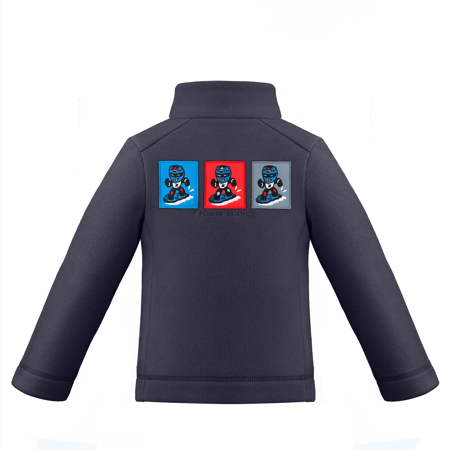 Pull Polaire Poivre Blanc 1550 Gothic Blue 6 Fille 2 Pull Polaire Poivre Blanc 1550 Gothic Blue 6 Fille â Image 2