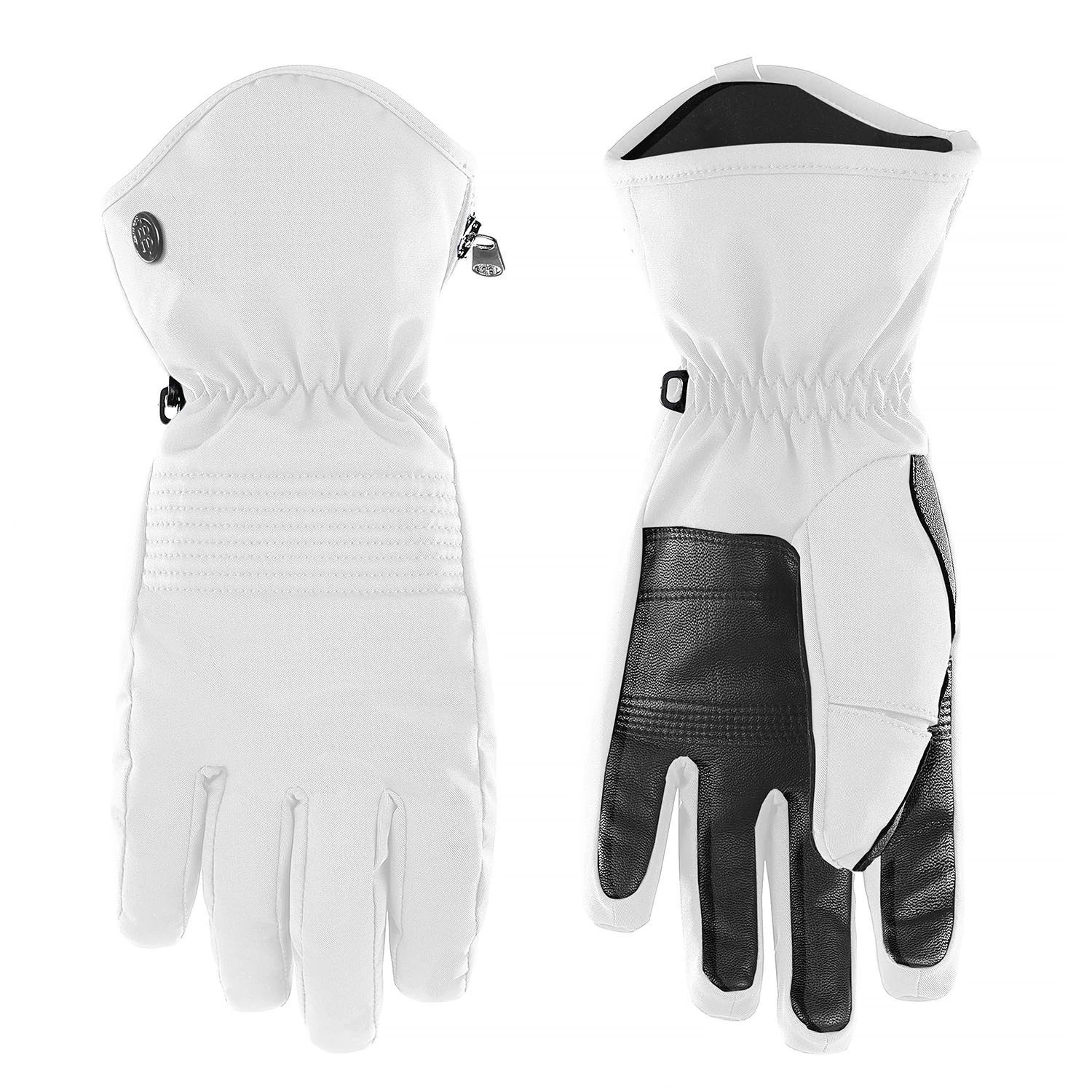Gants De Ski/Snow Poivre Blanc 0870 White Femme 1 Gants De Ski/Snow Poivre Blanc 0870 White Femme