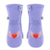 Mouffles De Ski/Snow Poivre Blanc 1073 Peri Purple Fille