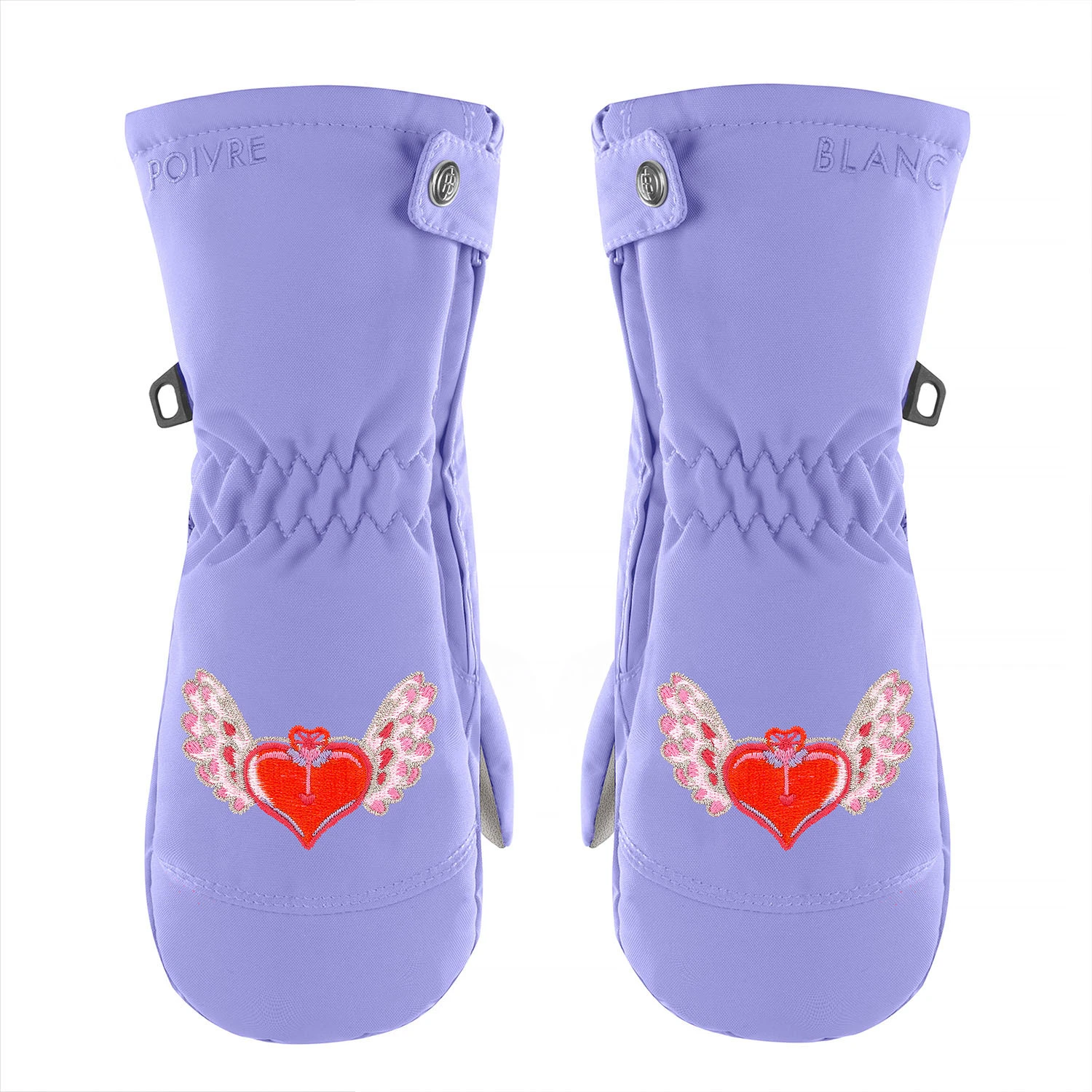 Mouffles De Ski/Snow Poivre Blanc 1073 Peri Purple Fille 1 Mouffles De Ski/Snow Poivre Blanc 1073 Peri Purple Fille