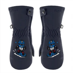 Mouffles De Ski/Snow Poivre Blanc 0973 Gothic Blue 6 Garçon