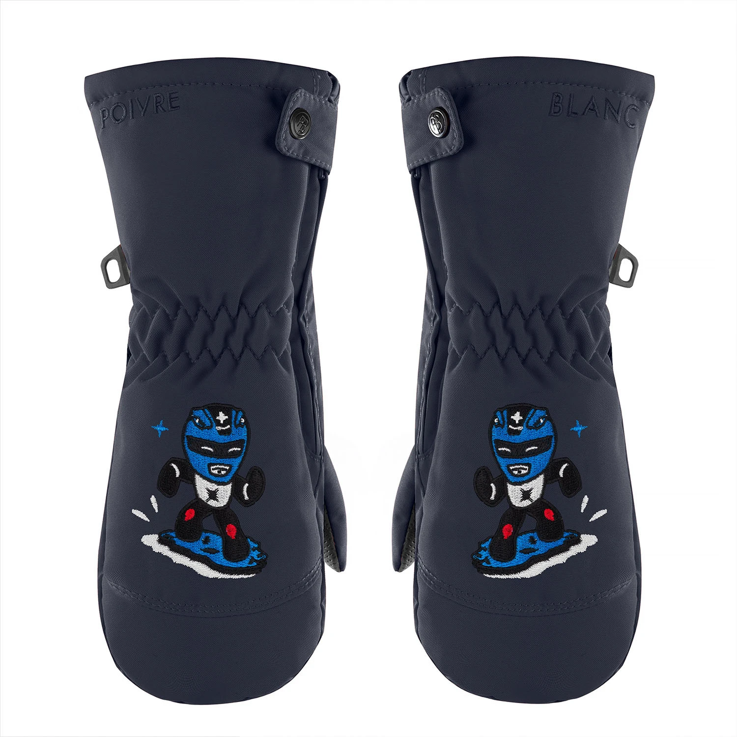 Mouffles De Ski/Snow Poivre Blanc 0973 Gothic Blue 6 Garçon 1 Mouffles De Ski/Snow Poivre Blanc 0973 Gothic Blue 6 Garçon