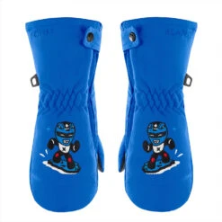 Mouffles De Ski/Snow Poivre Blanc 0973 King Blue 3 Garçon