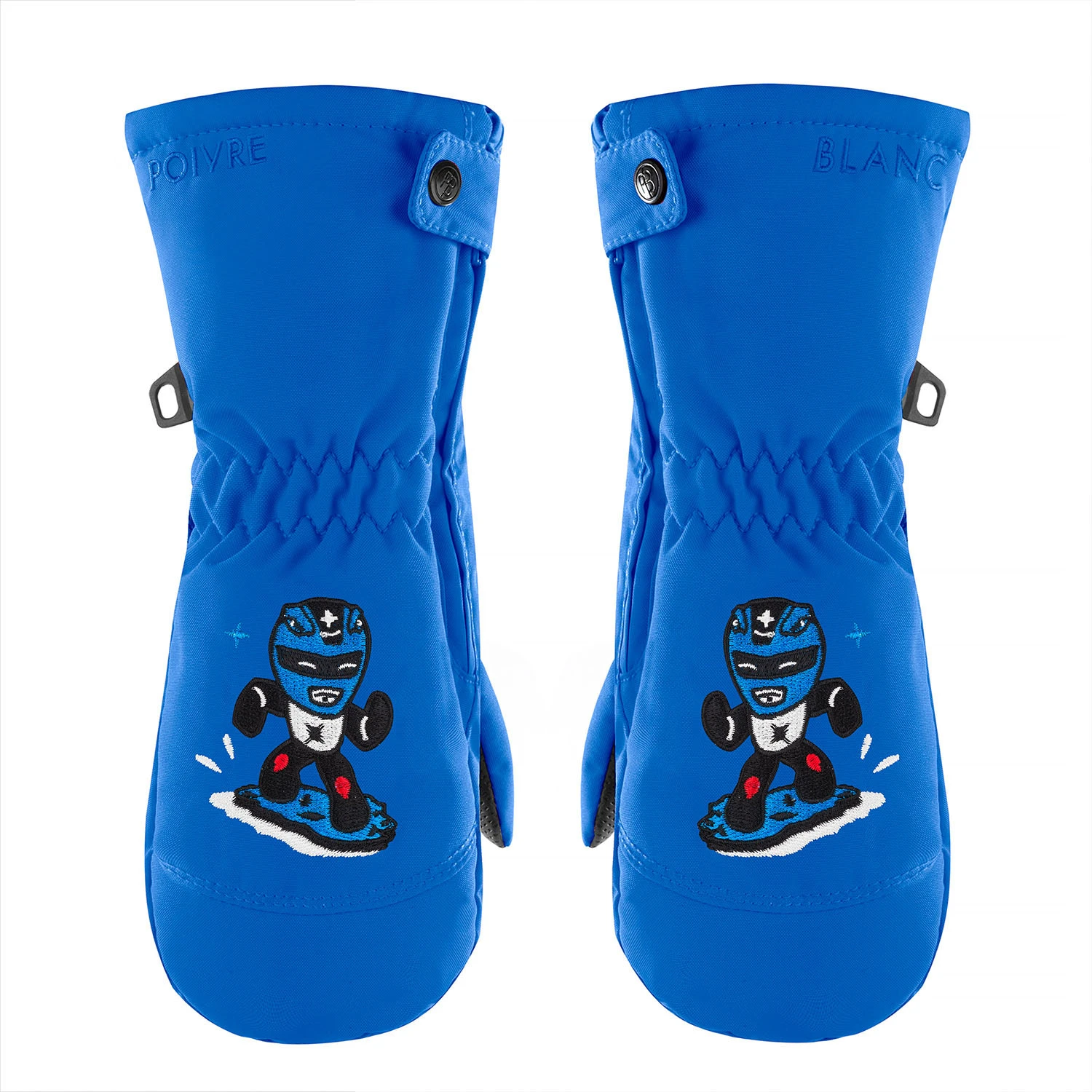 Mouffles De Ski/Snow Poivre Blanc 0973 King Blue 3 Garçon 1 Mouffles De Ski/Snow Poivre Blanc 0973 King Blue 3 Garçon