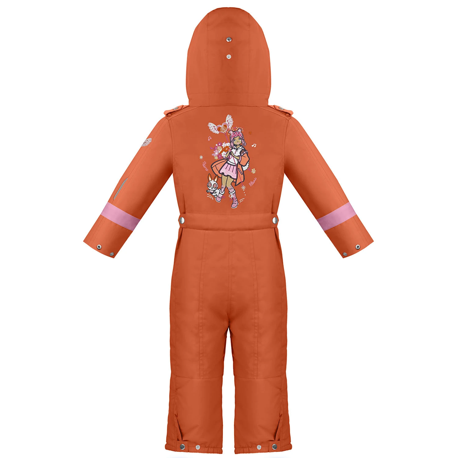 Overall Poivre Blanc 2101 Etrora-Sweet-Pink Fille 2 Overall Poivre Blanc 2101 Etrora-Sweet-Pink Fille â Image 2