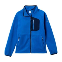 Polaire Columbia Fast Trek III Full Zip-Bright Indigo, Bleu Garçon