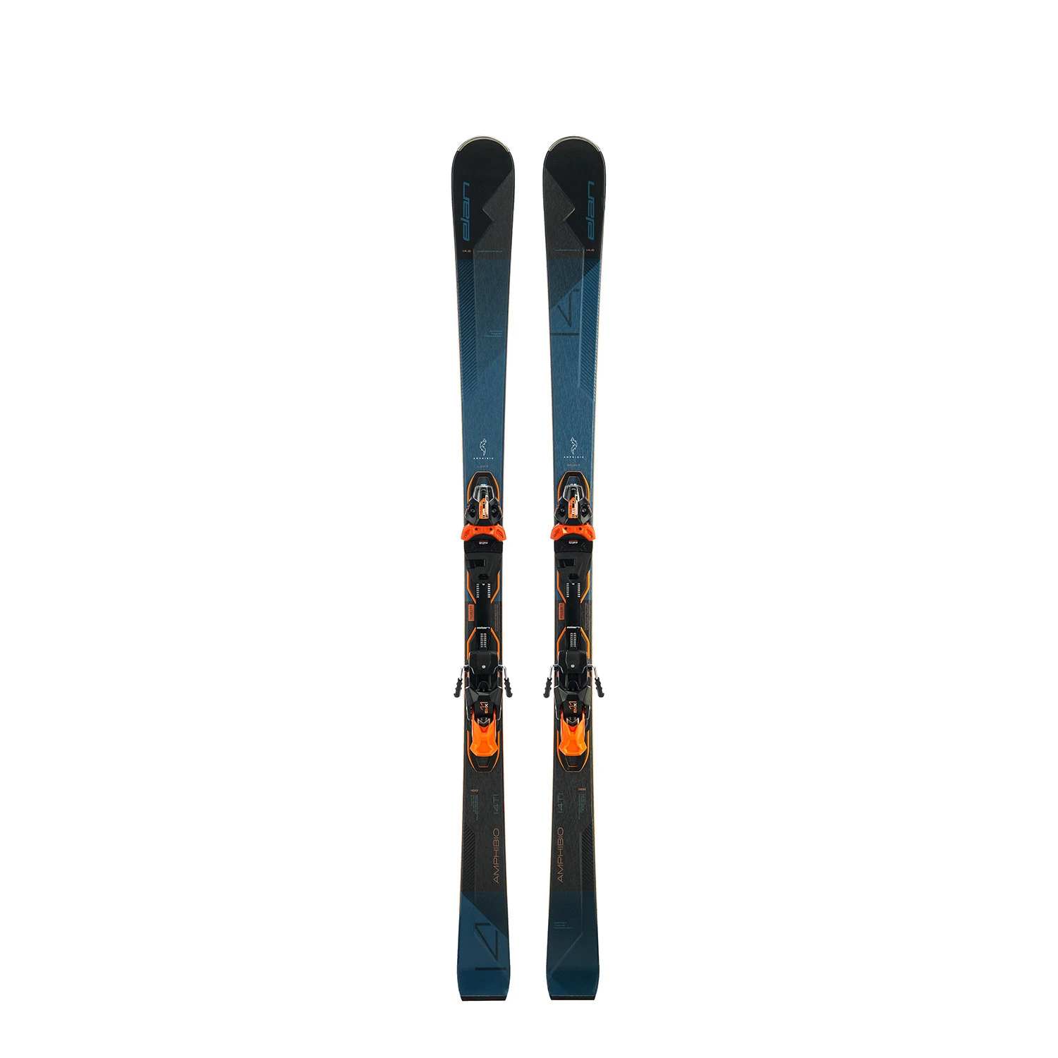 Pack Ski Elan Amphibio 14 + Fixations Emx 11 Bleu Homme 1 Pack Ski Elan Amphibio 14 + Fixations Emx 11 Bleu Homme
