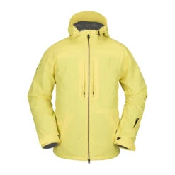 Veste De Ski/Snow Volcom Quad Angle 2l Tds Jacket Citron Homme