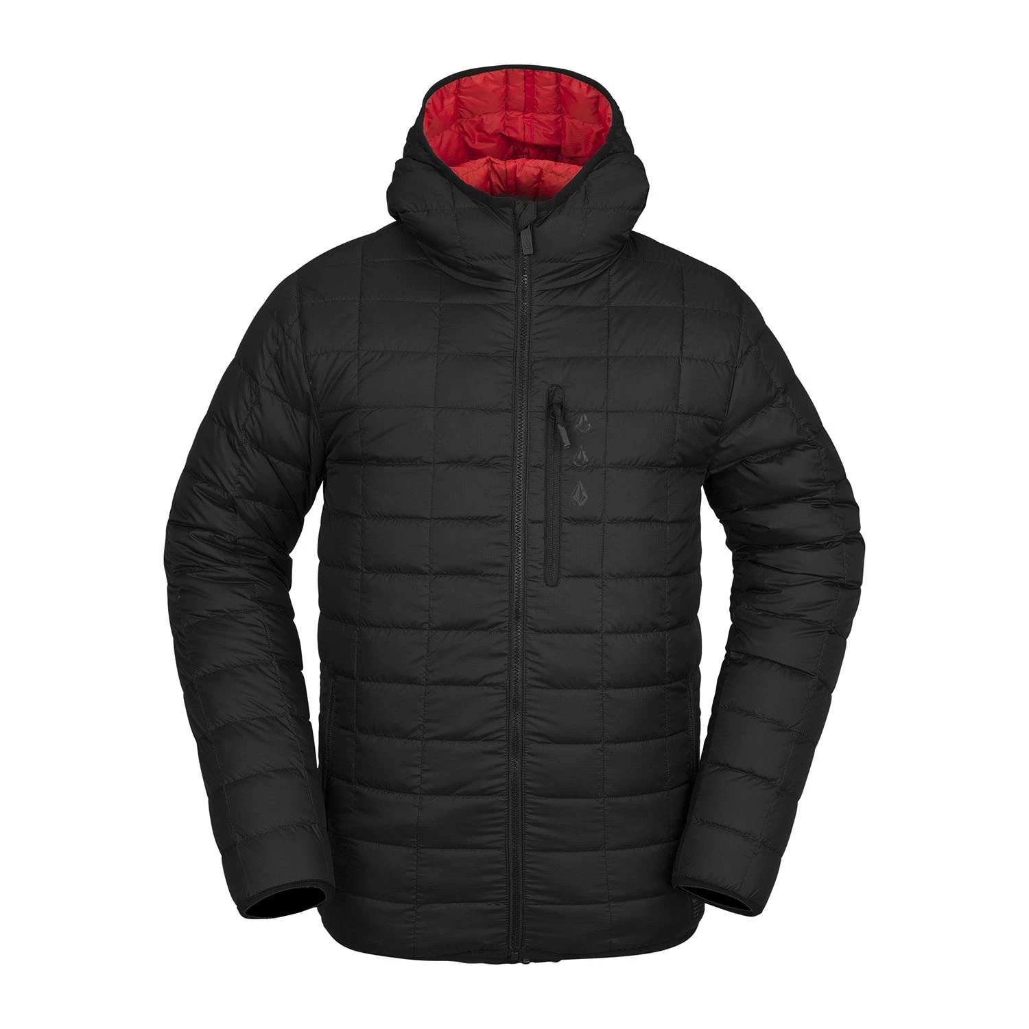 Veste De Ski/Snow Volcom Puff Puff Give Jacket Black Homme 1 Veste De Ski/Snow Volcom Puff Puff Give Jacket Black Homme