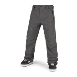 Pantalon De Ski/Snow Volcom L Gore-Tex Gris Homme