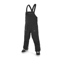 Pantalon De Ski/Snow Volcom Rain Gore-Tex Bib Overall Black Homme