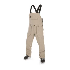 Pantalon De Ski/Snow Volcom Roan Bib Overall Dark Khaki Homme
