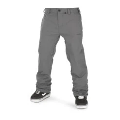 Pantalon De Ski/Snow Volcom Freakin Snow Chino Dark Grey Homme