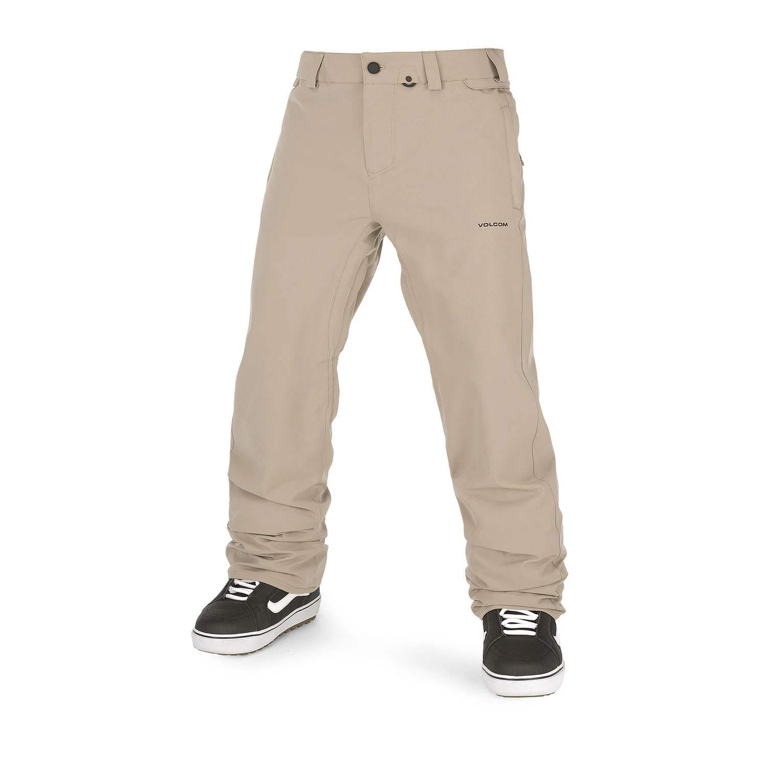 Pantalon De Ski/Snow Volcom Freakin Snow Chino Dark Khaki Homme 1 Pantalon De Ski/Snow Volcom Freakin Snow Chino Dark Khaki Homme