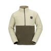 Veste Volcom V-Science Fleece P/O 1/2 Zip Off White Homme