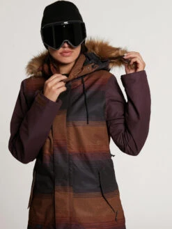 Veste De Ski/Snow Volcom Fawn Ins Jacket Stripe Femme -Volcom Soldes H0452011 STP 09 446c33d7 a65d 4e17 832c e0819270c116 5