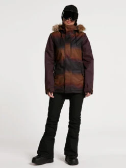Veste De Ski/Snow Volcom Fawn Ins Jacket Stripe Femme