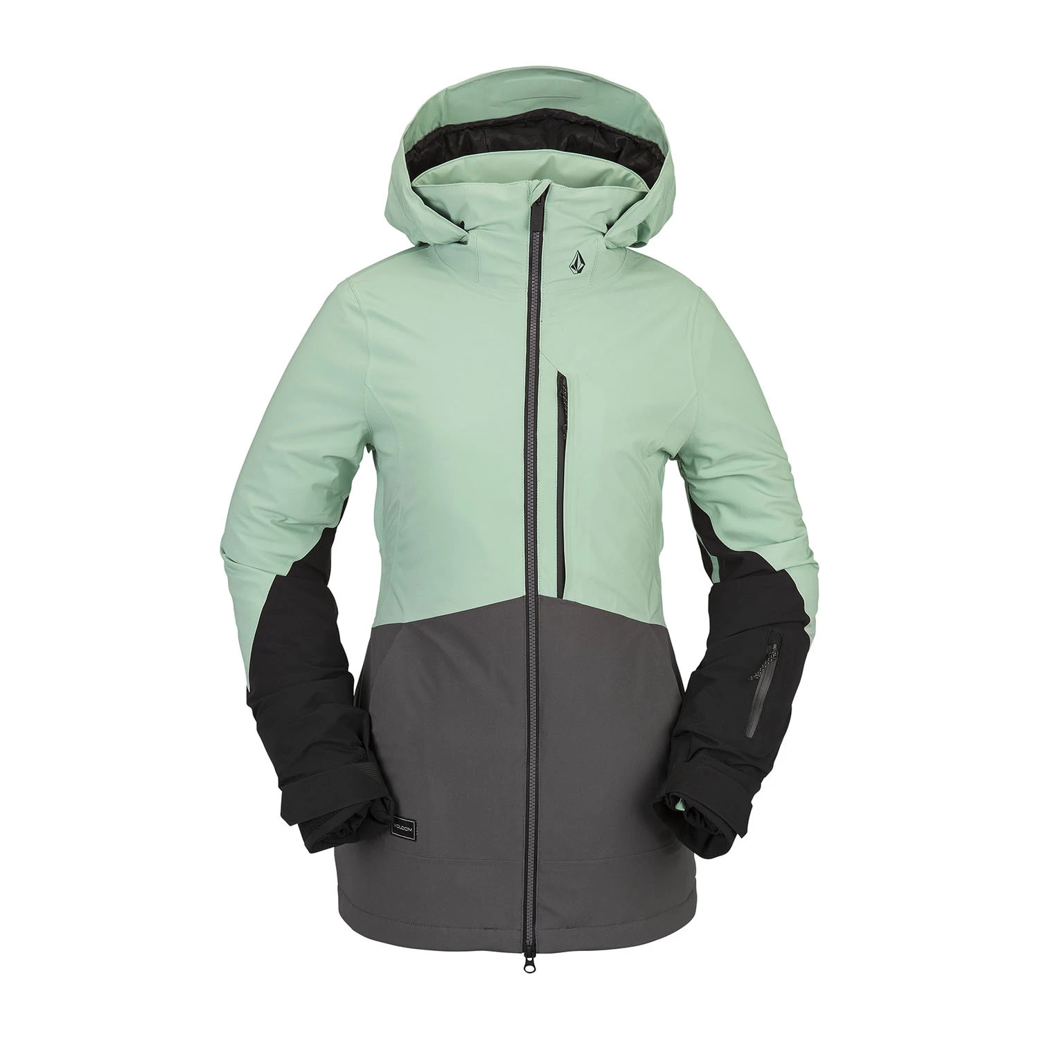 Veste De Ski/Snow Volcom 3d Stretch Gore-Tex Vert Femme 1 Veste De Ski/Snow Volcom 3d Stretch Gore-Tex Vert Femme