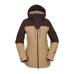 Veste De Ski/Snow Volcom Shelter 3d Stretch Jacket Caramel Femme