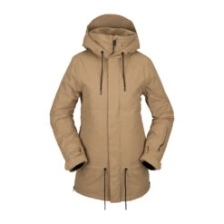 Veste De Ski/Snow Volcom Paxson 2l Tds Inf Parka Caramel Femme