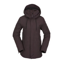 Veste De Ski/Snow Volcom Sherwin Ins Jacket Black Plum Femme
