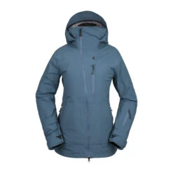 Veste De Ski/Snow Volcom Nya Tds Inf Gore-Tex Jacket Petrol Blue Femme