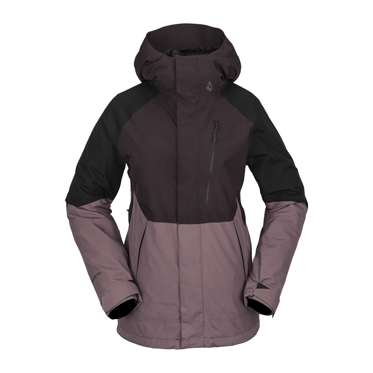Veste De Ski/Snow Volcom Aris Gore-Tex Jacket Black Plum Femme 1 Veste De Ski/Snow Volcom Aris Gore-Tex Jacket Black Plum Femme